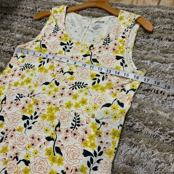 Duluth Small To 'n' Flow Maxi Dress Floral Sleeveless  Pockets - Picture 9 of 11